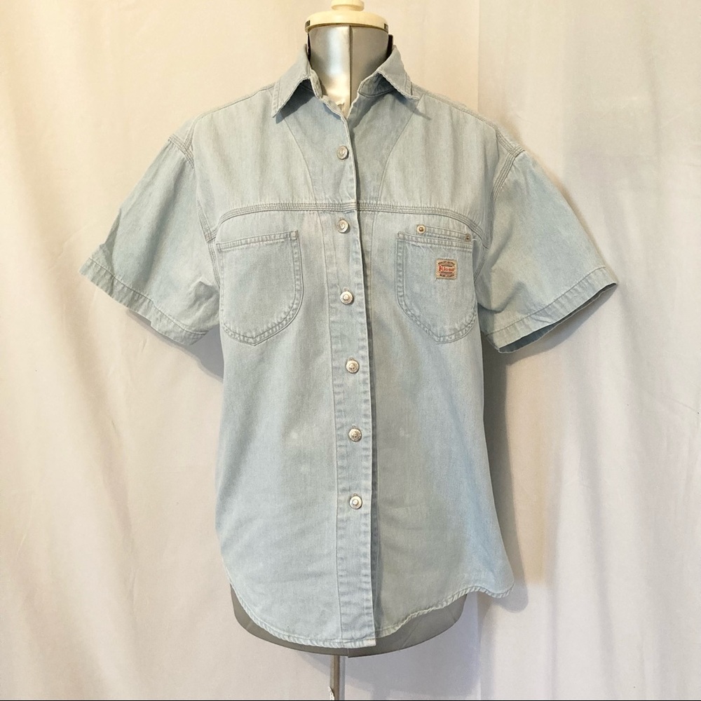 Kikomo Chambray Short Sleeve L